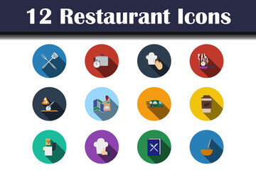 Restaurant Icon Set