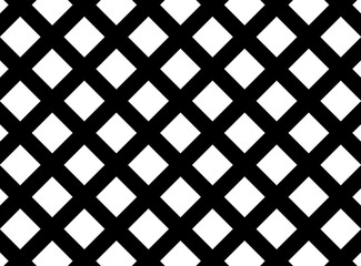 Diagonales Gittermuster in schwarz weiß
