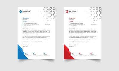 business editable style letterhead template 