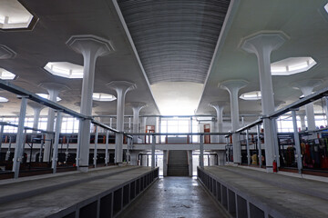 Semarang, Indonesia - January 10th 2022 : Pasar Johar Semarang, Jawa Tengah after restoration.
