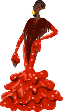Sevilla Woman Flamenca Dress