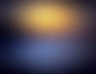 Colored dark metal polished background covered shimmering subtle grid. Blue yellow sheen.