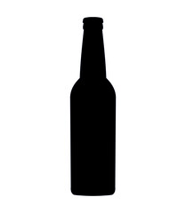Beer Bottle Silhouette