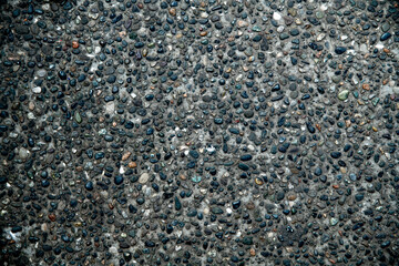 Pebbles on the beach. Pebbles texture.