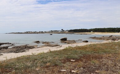 landscape with a beach 