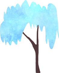 Tree watercolor
