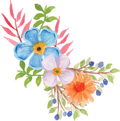 Looser Flower Watercolor