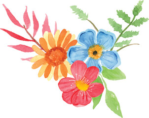 Looser Flower Watercolor