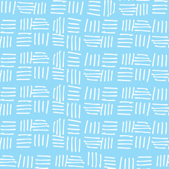 Vector abstract background for design, printing, wallpaper. Doodle illustration in blue.