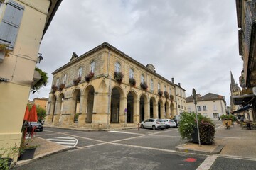 Obraz premium Cadillac town in Gironde - France