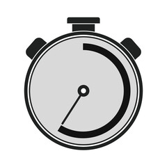 Stop watch timer icon - vector illustration