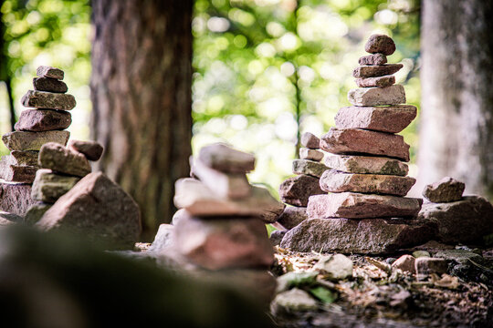 Gl&uuml;ckssteine im Pf&auml;lzer Wald - Ruhe, Ausgeglichenheit, Yoga