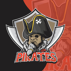old pirates logo