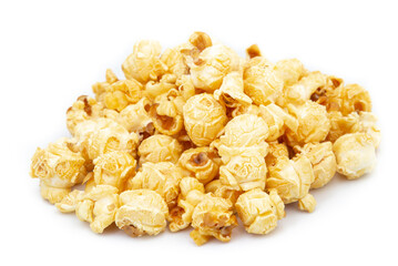 popcorn isolated on white background