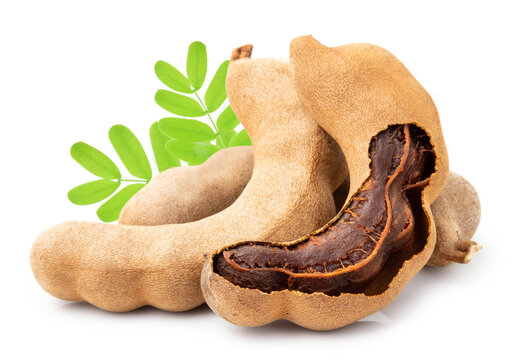 tamarind isolated on white background