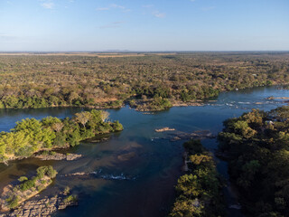 Obraz premium the largest and most beautiful archipelago of river islands in america