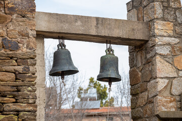 Fototapeta premium Old church bells in Argentina.
