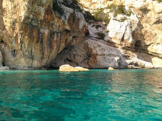 cave in the sea