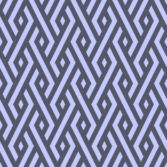 Geometric seamless pattern with powder blue background on 3d wall cube Vector Illustration Line pattern for wall interior decoration and easy to color change fill for fabric printing.