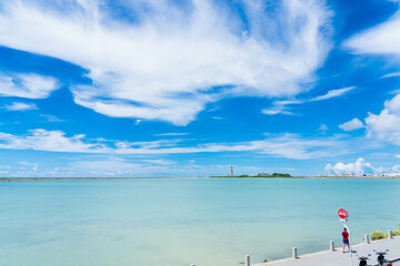 ウミカジテラスの浜辺