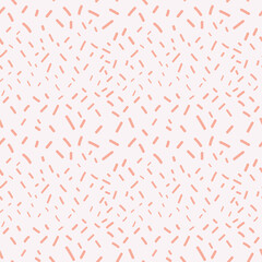 Abstract seamless pattern on a light background. Bright confetti. Vector illustration