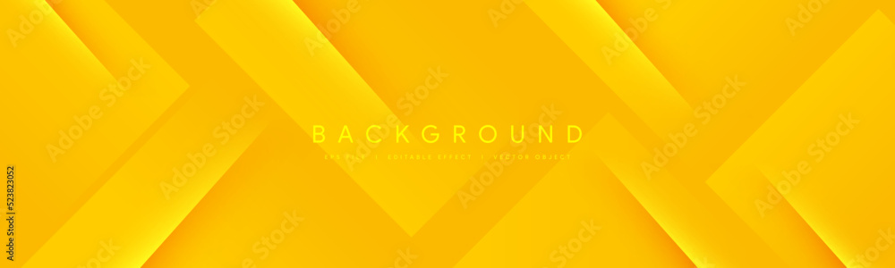 Poster modern yellow tech corporate abstract technology background vector abstract graphic design banner pa