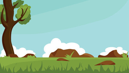 Obraz premium A stunning natural landscape. The beauty of nature and landscape images. Nature backgrounds and background.