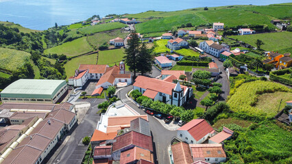 Fototapeta na wymiar Vila do Topo, São Jorge, Açores