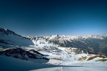 winter mountain landscape