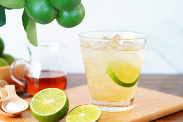 Honey and Salt Lemonade Drink, Healthy Lemonade