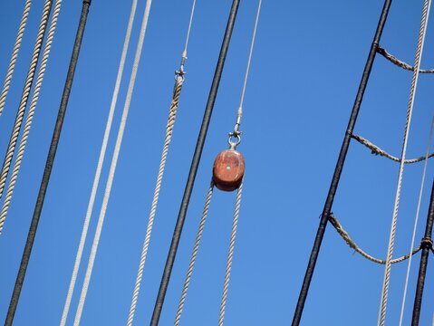 Cuerdas de los barcos antiguos