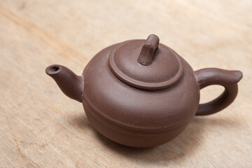 Teapot - antique ceramics. Teakettle - kitchen utensils