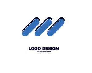 modern and simple design concept . Logo with simple and gradient color template logo for company vector file eps 10.