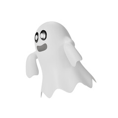 3d illustration Halloween elements