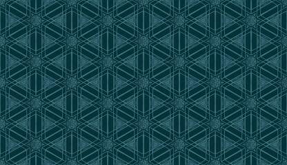 Abstract ethnic ikat pattern. Wallpaper in the style of Baroque. Design for background, wallpaper, illustration, fabric, clothing, batik, carpet.