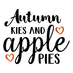 Autumn skies and apple pies