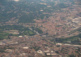 Aerial view of Moncalieri