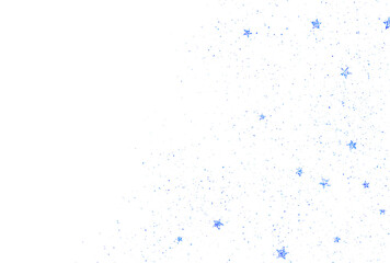 背景素材_ラメグリッター_ブルー