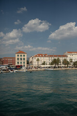 Fototapeta premium Beautiful places in the city of Split in Croatia