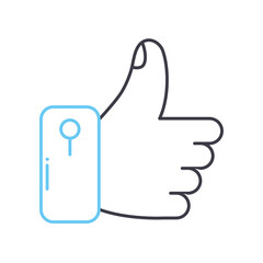 like line icon, outline symbol, vector illustration, concept sign