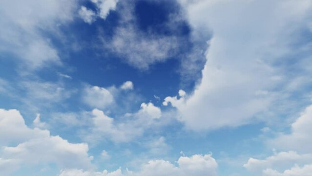 Summer blue sky cloud. Beauty clear cloudy in sunshine.