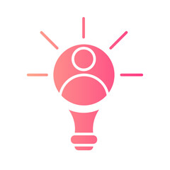 idea gradient icon