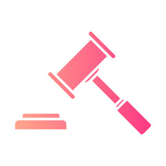 judge gradient icon