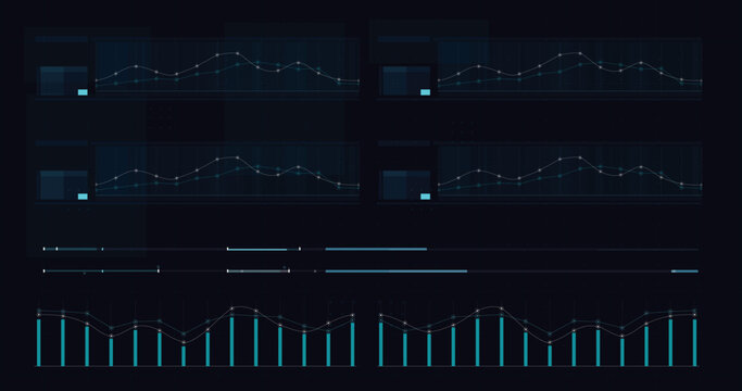 HUD FUI template for widescreen without text 006