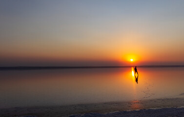 Lake Salt is the second largest lake in Turkey