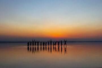Lake Salt is the second largest lake in Turkey