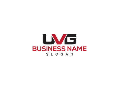 Colorful UVG Logo Icon, Premium uvg Logo Letter Vector Image With Unique Three Letter Design For All Kind Of Use
