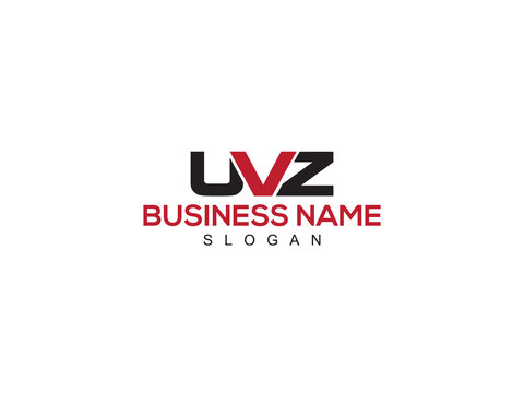 Colorful UVZ Logo Icon, Premium uvz Logo Letter Vector Image With Unique Three Letter Design For All Kind Of Use