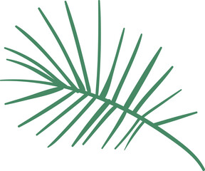 Fototapeta premium Hand drawn cute ALOHA HAWAII illustration