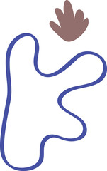 Cute and Modern Morocco landscape inspired  and decorative modern form